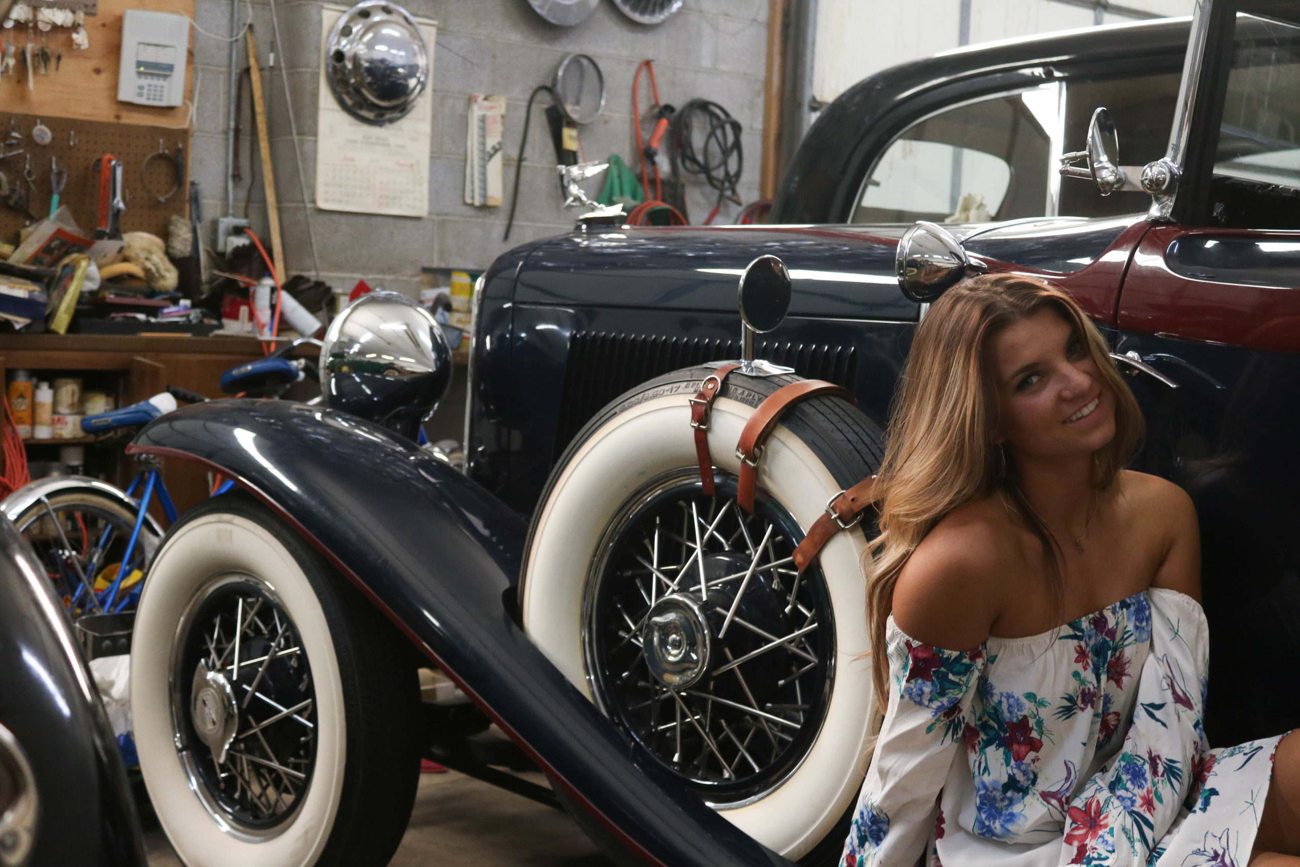 Kendeyl & Classic Car Photoshoot | Captured By Lexi In Utah